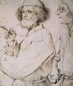 Vermeend zelfportret van Bruegel